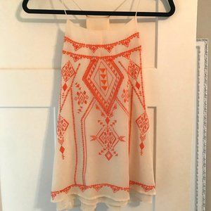 Pink Embroidered Top